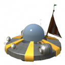 Rick' spaceship por theveganlesbian